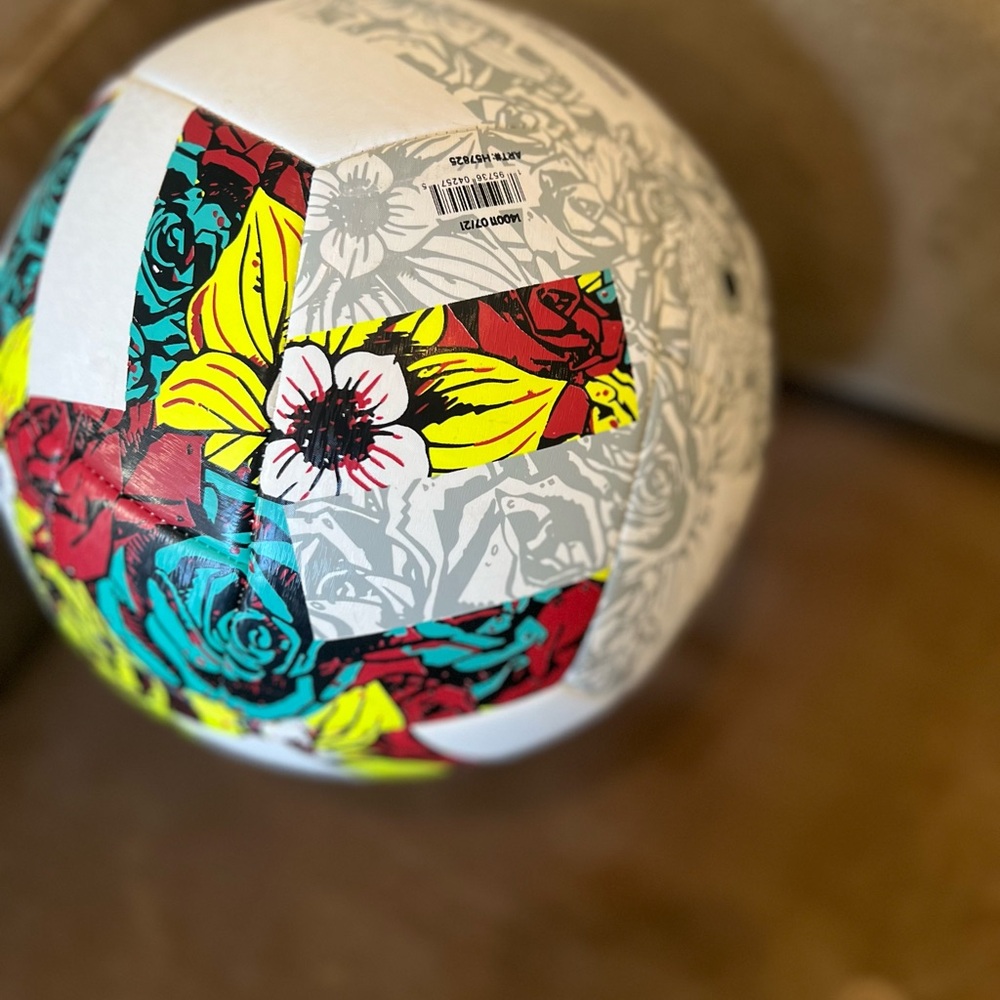 ADIDAS MLS TRAINING BALL WHITE/MULTI COLOR - Picture 5 of 5
